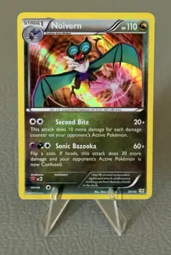 Pokemon TCG Noivern 30/30 Holo XY Trainer Kit: 2014 Sylveon & Noivern • NM/VLP+ - Image 1