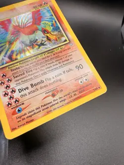 Pokemon Ho-Oh 7/64 Neo Revelation Unlimited Edition Holo Rare English HP-c - Image 3