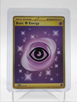 BASIC PSYCHIC ENERGY 2023 POKEMON S&V 151 HYPER RARE 207/165 Q5542 - Image 1