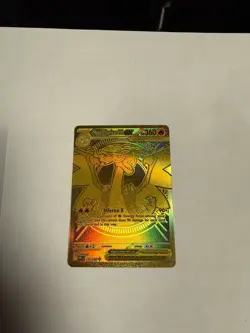 Pokemon Mega Charizard X EX Mega Hyper Rare 130/094 - Image 4