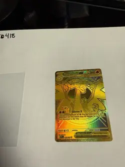 Pokemon Mega Charizard X EX Mega Hyper Rare 130/094 - Image 5