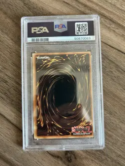 Yugioh Legacy Of Darkness 1st Edition Marauding Captain LOD-018 PSA 9 - Image 2