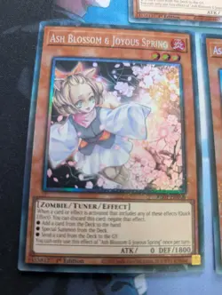 YuGiOh! Ash Blossom & Joyous Spring RA01-EN008 Collector Rare x3 PLAYSET 1st Ed - Image 2