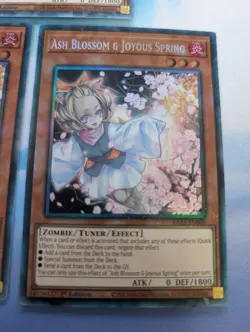 YuGiOh! Ash Blossom & Joyous Spring RA01-EN008 Collector Rare x3 PLAYSET 1st Ed - Image 3
