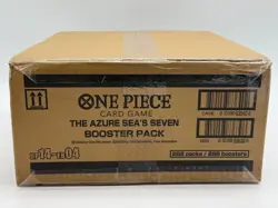 One Piece OP14-EB04 The Azure Sea's Seven English 12 Booster Box Case Sealed - Image 3