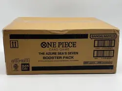 One Piece OP14-EB04 The Azure Sea's Seven English 12 Booster Box Case Sealed - Image 4