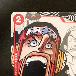 Usopp Parallel ST01-002 C 25th Edition ONE PIECE Card Japanese #31038 - Image 3