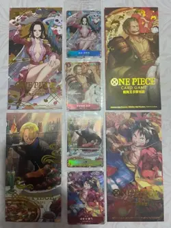 One Piece Card Game Chinese New Year Red Packet Set Luffy Zoro Sanji Boa Sealed - Image 1