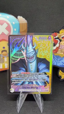 One Piece TCG Gecko Moria OP14-080 ALT ART LEADER - Image 1