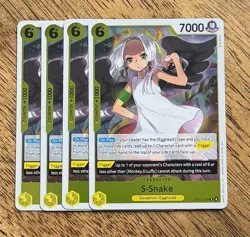 S-Snake EB03-059 Extra Booster: One Piece Heroines Edition Foil, X4 (Playset) - Image 1