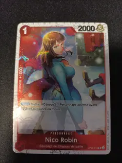 Carte One Piece Nico Robin Op05-010 V1 Prb01 Fr - Image 1