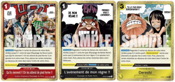 One Piece 2025 ° OP09 ° Francais ° Lot de 3 cartes Rares ° OP09-020+096+117 ° R - Image 1