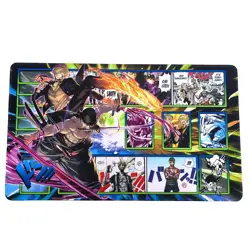 One Piece Playmat Sanji X Zoro (Zorro) - Basic Spielmatte TCG Luffy Law Kid Pira - Image 4