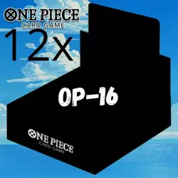 One Piece TCG Sealed Case 12x Booster Box OP16 OP-16 - ENG ENGLISH PREORDER - Image 1