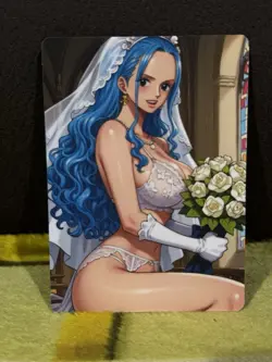 R18+ UNCENSORED VIVI ONE PIECE ANIME WAIFU CARD (ASK FOR PHOTO OF BACK) - Image 1