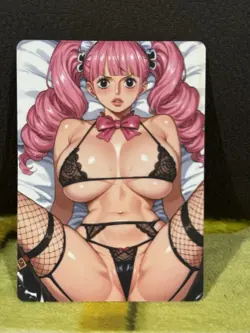 R18+ UNCENSORED PERONA ONE PIECE ANIME WAIFU CARD (ASK FOR PHOTO OF BACK) - Image 1