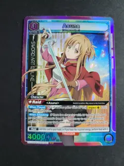 Asuna 042 SR Super Rare Union Arena Sword Art Online Vol 2 - Image 1