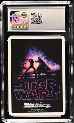 Weiss Schwarz Awakening Ray S49-088re STAR WARS Japanese RR Gem Mint 10 (2022) - Image 3
