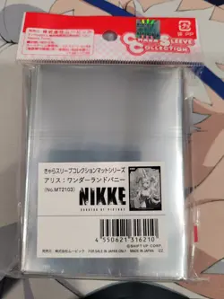 GODDESS OF VICTORY: NIKKE Alice: Wonderland Bunny Anime Card Sleeves *NEW* 65ct - Image 3