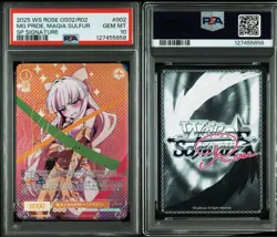 PSA 10 Weiss Schwarz Rose MAGIA MAGENTA AZUL SULFUR SP Signed Sequential No Ad - Image 4