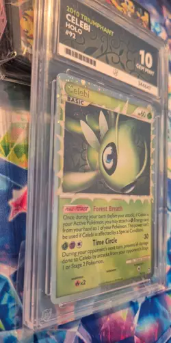 Celebi Prime TM92 – ACE Grading 10 – GEM MINT – Pokemon Card – Vintage Johto - Image 4