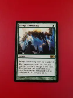 1x Savage Summoning | M14 Magic 2014 | MTG Magic Cards - Image 3