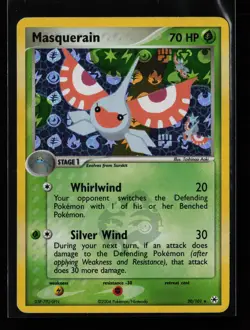 Masquerain 20/101 Reverse Holo Rare Hidden Legends Pokemon Card - Image 1