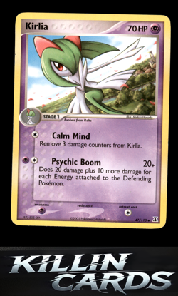 Kirlia 47/113 Pokemon Uncommon Delta Species Card LP - Image 1