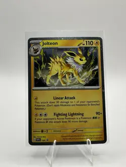 Jolteon - (Cosmos Holo) Holo Rare SV: Scarlet & Violet Promo Cards 169 NM - Image 1