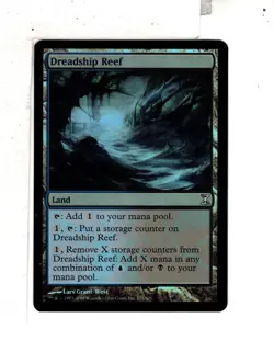 MTG SkeenAB Dreadship Reef FOIL from Time Spiral. NM. - Image 1