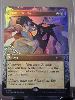 Painful Truths (Rainbow Foil) Secret Lair Drop Foil - Image 1