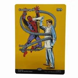 Counterspell Borderless Non-Foil #9 Mythic MTG Spider‑Man MAR EN NM - Image 1