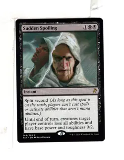 MTG SkeenAB Sudden Spoiling from Time Spiral Remastered. NM. - Image 1