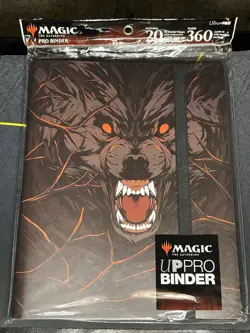 MTG Magic Innistrad: Midnight Hunt Wolf Ultra PRO BINDER 9-Pocket | SEALED - Image 1