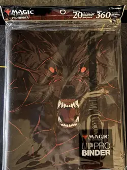 MTG Magic Innistrad: Midnight Hunt Wolf Ultra PRO BINDER 9-Pocket | SEALED - Image 2