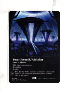 MTG SkeenAB Susur Secundi Void Altar BORDERLESS from EOE. NM. - Image 1