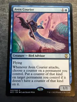 Aven Courier Commander: Streets of New Capenna Regular LP - Image 1