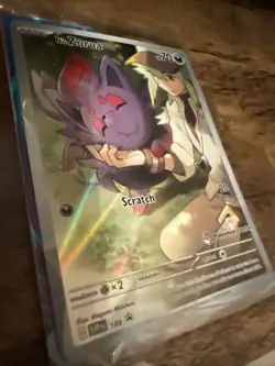 Pokemon TCG N's Zorua 189 Journey Together *Pokemon Center* ETB Promo, Sealed! - Image 4