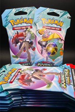 10X Pokemon Scarlet & Violet Journey Together Sleeve Pack Bundle Lot of 10 Packs - Image 1