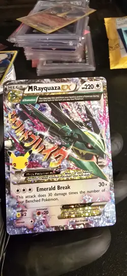 The Pokemon Company M Rayquaza EX 76/108 Celebrations Holo 220 - Image 1