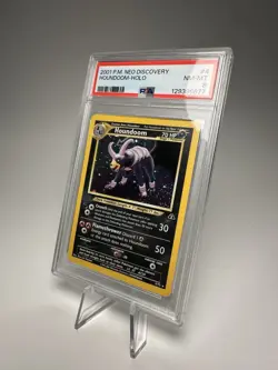 Pokemon Neo Discovery Houndoom Holo Rare PSA 8 #4/75 English 2001 TCG - Image 4