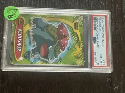 Topps Venusaur #81 Advanced Challenge PSA Pokemon TCG Card 2004 - Image 1
