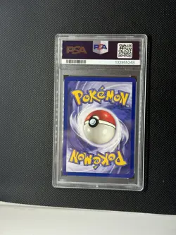 2000 Pokemon Rocket 1st Edition Dark Dragonair #33 PSA 8 - Image 2