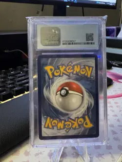 Pokemon 2021 Celebrations Birthday Pikachu Black Star Promo CGC 9.5 Blue Label - Image 2