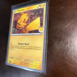 Pokemon TCG Pikachu 051 /162 2026 Pokemon Day Stamped Promo Fart Swirl 💫 - Image 2