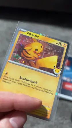Pokemon TCG Pikachu 051 /162 2026 Pokemon Day Stamped Promo Fart Swirl 💫 - Image 5