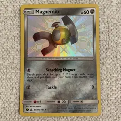 Pokemon TCG Hidden Fates Shiny Vault Lot of 3 Rockruff Guzzlord and Magnemite - Image 2