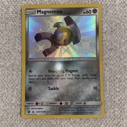 Pokemon TCG Hidden Fates Shiny Vault Lot of 3 Rockruff Guzzlord and Magnemite - Image 3