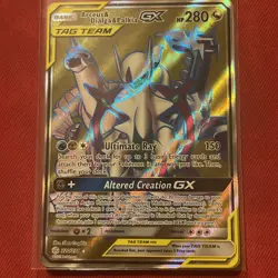 Arceus & Dialga & Palkia GX (Full Art) 220/236 Sm-Cosmic Eclipse Pokemon - Image 1