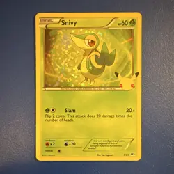 Pokemon Snivy 005/025 McDonald's 25th Anniversary Basic HP60 Holo English Card - Image 1